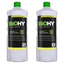 BiOHY Teppichshampoo (9x1l Flasche) | Teppichreiniger Ideal Zur Entfernung Von Hartnäckigen Flecken | SPEZIELL FÜR WASCHSAUGER ENTWICKELT -Bissell Shop def50855 0586 46f0 bf3c 8985d975b3d8 1