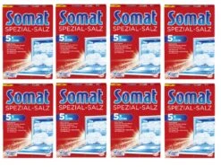 Somat Spezial-Salz 4er Pack Spülmaschinensalz Geschirrspülleistung 4x1,2kg -Bissell Shop e694cd37 516e 4783 947d 9bba4bf45ab1
