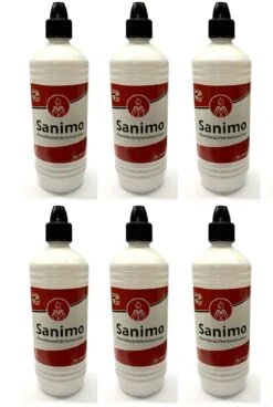 10x 1000ml Sanimo Handdesinfektionsmittel - Anwendungsfertig - Nach Rezept Der WHO Desinfektionsmittel Hände Nachfüllflasche -Bissell Shop ee370550 b62d 476f a203 963ef9b87f4d 6