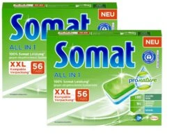 Somat All In 1 Pro Nature Spülmaschinen Tabs 3x56 Tabs Spülmittel Spülen -Bissell Shop f013cde5 32f2 40de 93e7 40cf751692ea