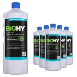 BiOHY Glas- Und Oberflächenreiniger (2x1l Flasche) | Konzentrat | Universalreiniger | Intensiv & Nachhaltig Reinigender Automatenreiniger -Bissell Shop faf2b7ca ed39 431d b4ed a6e92d594181 3